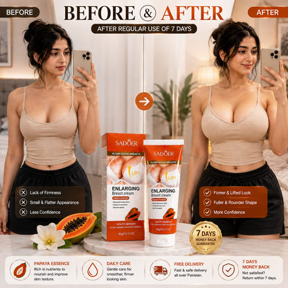 Breast Tightening & Enlarging cream | Firming & Skin Tightening Formula