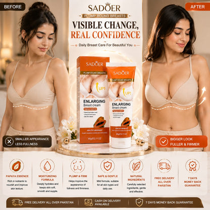 Breast Tightening & Enlarging cream | Firming & Skin Tightening Formula