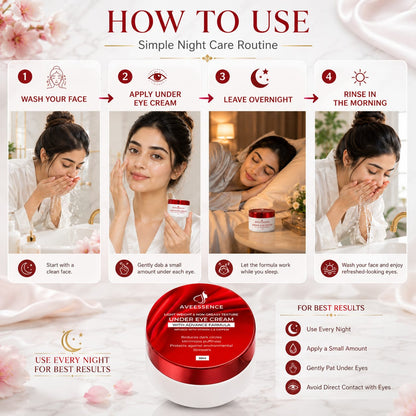 Removes Dark Circules and Brightens Under Eye Skin in 7 days