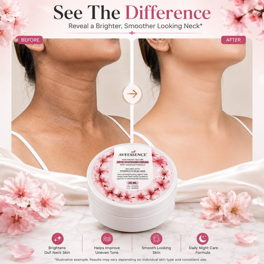 Neck Whitening Cream Remove Darkness and Brightens Skin in 7 Days