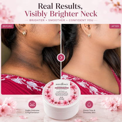 Neck Whitening Cream Remove Darkness and Brightens Skin in 7 Days