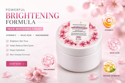 Neck Whitening Cream Remove Darkness and Brightens Skin in 7 Days