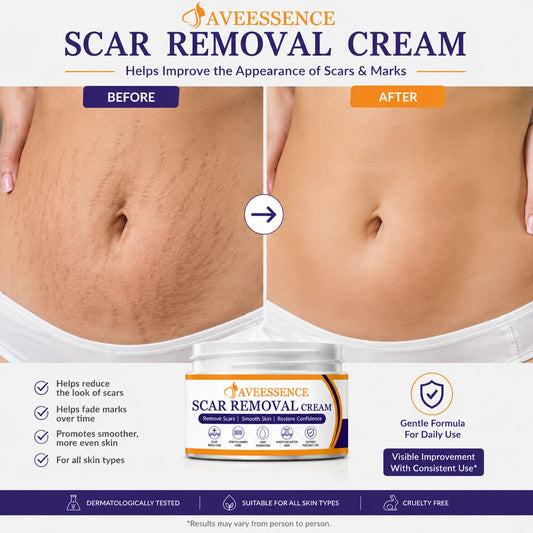 Scars Removal Cream  Helps Reduce Stretch Marks & Scars in 7 Days